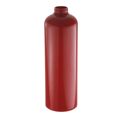 Frasco de bomba de gel de banho de plástico vermelho para animais de estimação 900ml de grande capacidade reciclável vazio