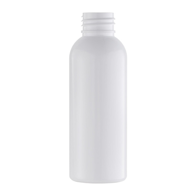 Os cosméticos plásticos customizáveis da garrafa do HDPE 100ml enfrentam a garrafa mal ventilada dos cuidados com a pele