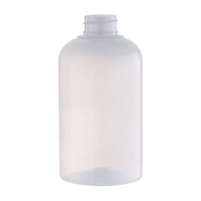 A garrafa transparente branca 300ml do empacotamento plástico personalizou