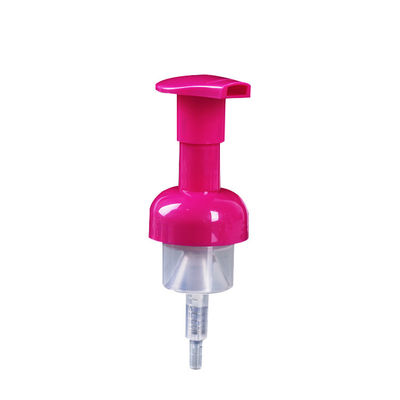 Bomba de formação de espuma cor-de-rosa do distribuidor do sabão 0.8g, bomba de formação de espuma do sabão da mão de 40mm