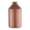 Frasco de bomba de leite nu de limpeza com espuma rosa fosco personalizado de 550 ml