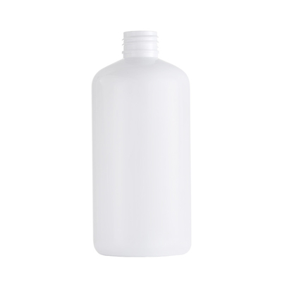 tamanho personalizado da loção 300ml garrafa redonda plástica branca