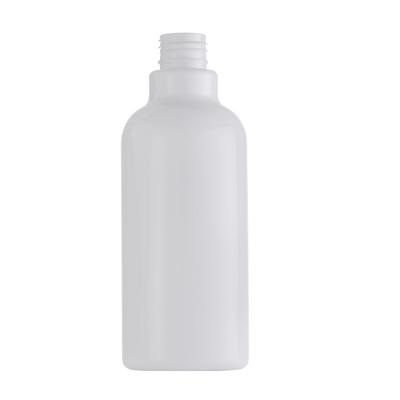 Amostra grátis Logo White feito sob encomenda 300ml Boston em volta da garrafa plástica vazia da bomba do distribuidor da loção do champô
