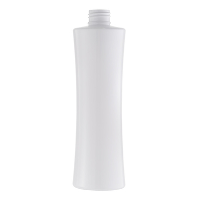 Material plástico liso branco impresso feito sob encomenda 250ml da garrafa do aperto da loção