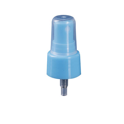Pulverizador fino da névoa dos PP 20 410 reusáveis azuis para garrafas cosméticas