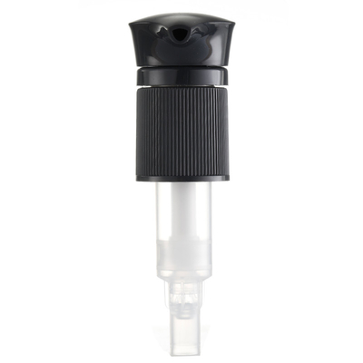 O estilo espiral preto pode ser bomba personalizada do Sanitizer da mão para cosméticos