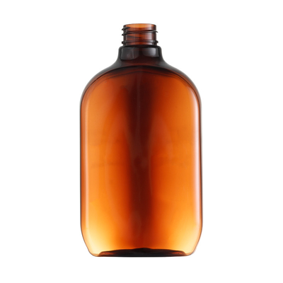 400ML de carimbo quente Amber Bottle For Medical lisa